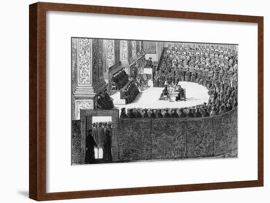 The Council of Trent-null-Framed Art Print