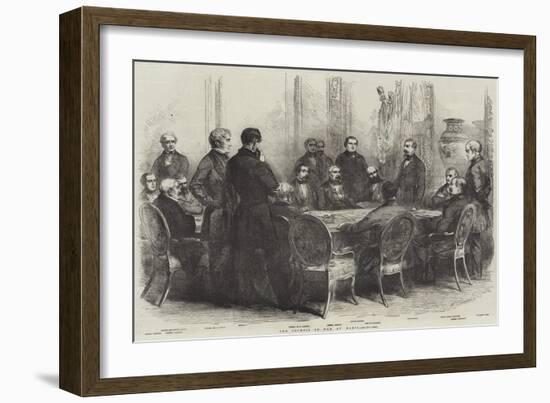 The Council of War, at Paris-null-Framed Giclee Print