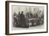 The Council of War, at Paris-null-Framed Giclee Print