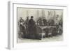 The Council of War, at Paris-null-Framed Giclee Print