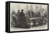 The Council of War, at Paris-null-Framed Stretched Canvas