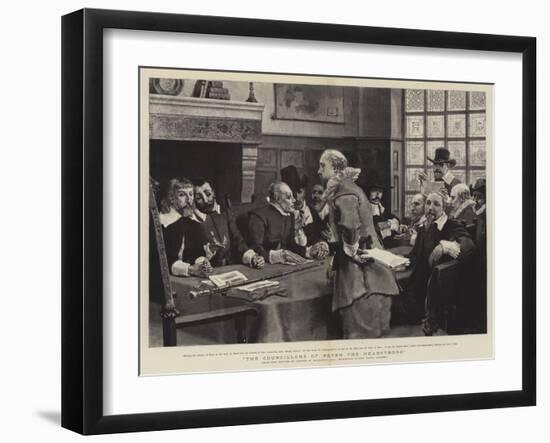 The Councillors of Peter the Headstrong-George Henry Boughton-Framed Giclee Print