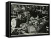 The Count Basie Orchestra in Concert, C1950S-Denis Williams-Framed Stretched Canvas