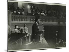 The Count Basie Orchestra in Concert, C1950S-Denis Williams-Mounted Photographic Print