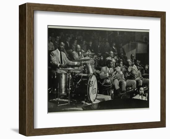 The Count Basie Orchestra in Concert, C1950S-Denis Williams-Framed Photographic Print