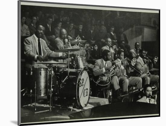 The Count Basie Orchestra in Concert, C1950S-Denis Williams-Mounted Photographic Print