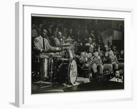 The Count Basie Orchestra in Concert, C1950S-Denis Williams-Framed Photographic Print