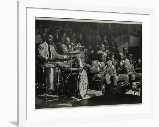 The Count Basie Orchestra in Concert, C1950S-Denis Williams-Framed Photographic Print