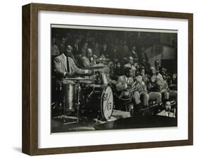 The Count Basie Orchestra in Concert, C1950S-Denis Williams-Framed Photographic Print