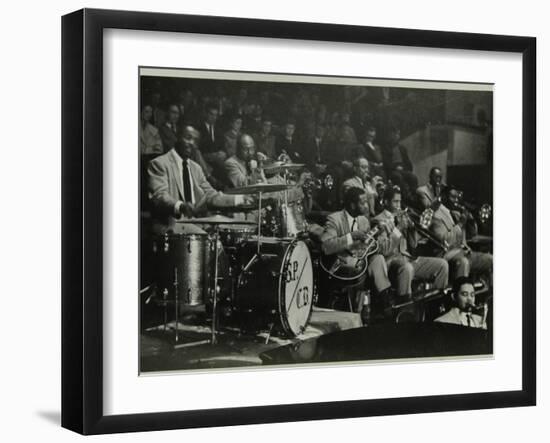 The Count Basie Orchestra in Concert, C1950S-Denis Williams-Framed Photographic Print