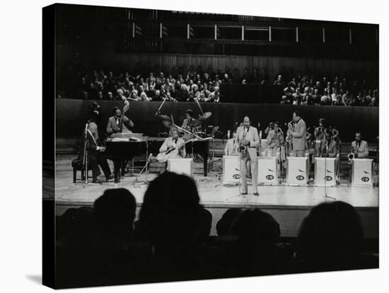 The Count Basie Orchestra Performing at the Royal Festival Hall, London, 18 July 1980-Denis Williams-Stretched Canvas