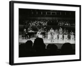The Count Basie Orchestra Performing at the Royal Festival Hall, London, 18 July 1980-Denis Williams-Framed Photographic Print