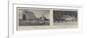 The Count De La Vaulx's Second Attempt to Cross the Mediterranean by Balloon-null-Framed Giclee Print