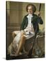 The Count De Mont Louis-Johann Zoffany-Stretched Canvas