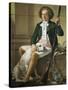 The Count De Mont Louis-Johann Zoffany-Stretched Canvas