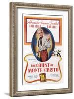 The Count of Monte Cristo, Robert Donat, 1934-null-Framed Art Print