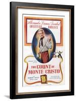 The Count of Monte Cristo, Robert Donat, 1934-null-Framed Art Print