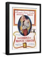 The Count of Monte Cristo, Robert Donat, 1934-null-Framed Art Print