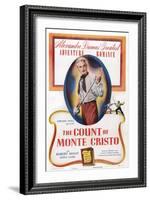 The Count of Monte Cristo, Robert Donat, 1934-null-Framed Art Print