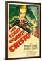 THE COUNT OF MONTE CRISTO, Robert Donat on US psoter art, 1934.-null-Framed Art Print