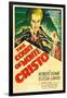 THE COUNT OF MONTE CRISTO, Robert Donat on US psoter art, 1934.-null-Framed Art Print