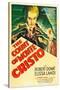 THE COUNT OF MONTE CRISTO, Robert Donat on US psoter art, 1934.-null-Stretched Canvas