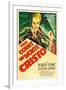 THE COUNT OF MONTE CRISTO, Robert Donat on US psoter art, 1934.-null-Framed Art Print