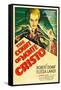 THE COUNT OF MONTE CRISTO, Robert Donat on US psoter art, 1934.-null-Framed Stretched Canvas