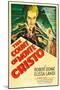 THE COUNT OF MONTE CRISTO, Robert Donat on US psoter art, 1934.-null-Mounted Art Print