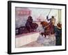 The Count Rode Again and Again at Edward Till His Lance Was Splintered in His Hand, C1270-AS Forrest-Framed Giclee Print