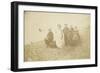 The Countess De Castiglione on the Beach at Dieppe-Pierre Louis Pierson-Framed Giclee Print