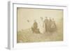 The Countess De Castiglione on the Beach at Dieppe-Pierre Louis Pierson-Framed Giclee Print