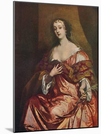 'The Countess De Grammont', c1670, (1903)-Peter Lely-Mounted Giclee Print