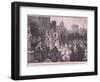 The Countess De Montford Inciting the People of Rennes to Resist the French King Ad 1341-Charles Ricketts-Framed Giclee Print
