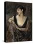 The Countess De Rasty Sitting-Giovanni Boldini-Stretched Canvas