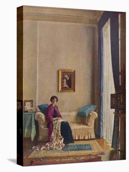 The Countess of Crawford and Balcarres, C1898-1914, (1914)-William Newenham Montague Orpen-Stretched Canvas