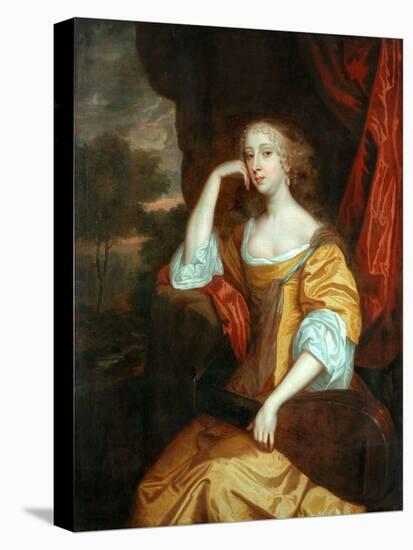 The Countess of Dorchester-Sir Peter Lely-Stretched Canvas