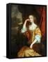 The Countess of Dorchester-Sir Peter Lely-Framed Stretched Canvas