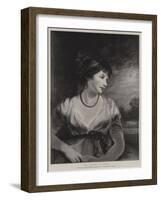 The Countess of Oxford-John Hoppner-Framed Giclee Print