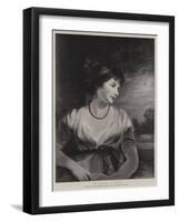 The Countess of Oxford-John Hoppner-Framed Giclee Print