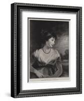 The Countess of Oxford-John Hoppner-Framed Giclee Print