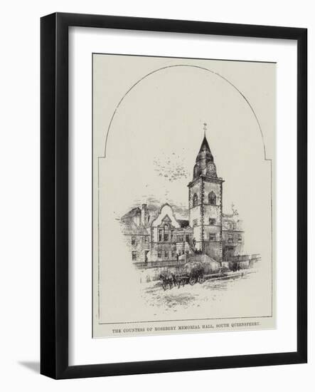 The Countess of Rosebery Memorial Hall, South Queensferry-null-Framed Giclee Print