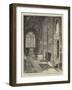 The Countess of Salisbury's Chapel, Priory Church, Christchuch, Hants-Charles A. Cox-Framed Giclee Print