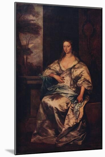 'The Countess of Southampton', 1640-1641, (c1915)-Anthony Van Dyck-Mounted Giclee Print