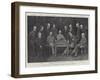 The Counties' Chess Association Meeting at Hereford the Masters' Tournament-null-Framed Giclee Print