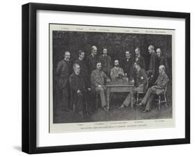 The Counties' Chess Association Meeting at Hereford the Masters' Tournament-null-Framed Giclee Print