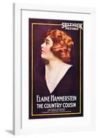 The Country Cousin - 1919-null-Framed Giclee Print