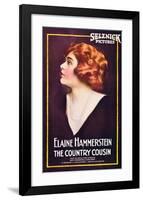 The Country Cousin - 1919-null-Framed Giclee Print