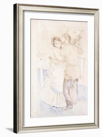 The Country Dance, 1883-Pierre-Auguste Renoir-Framed Giclee Print