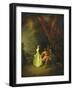 The Country Dance, C.1711-Jean Antoine Watteau-Framed Premium Giclee Print